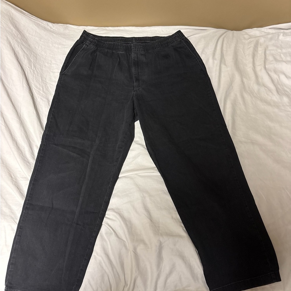 Uniqlo Men's Black Joggers